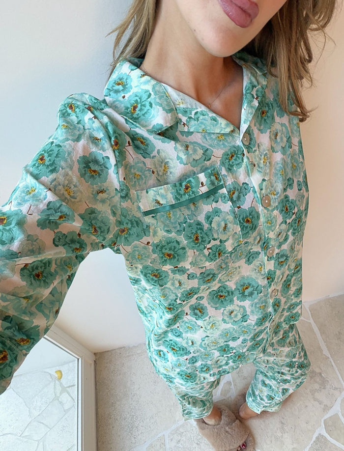 Florence Crop PJ Set