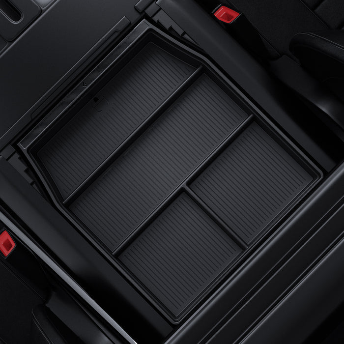 ACP08900 - Ford Armrest Console Organizer | FO220 in Black showing the top