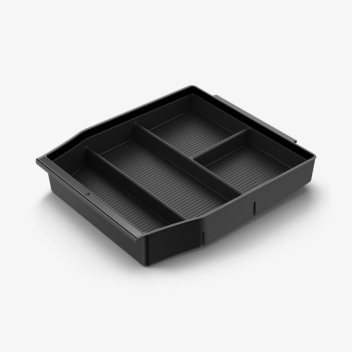 ACP08900 - Ford Armrest Console Organizer | FO220 in Black showing the front and sides
