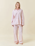 French Stripe Full Length PJ Set