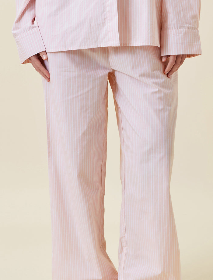 French Stripe Full Length PJ Set