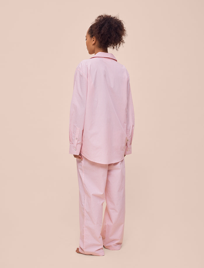 French Stripe Full Length PJ Set