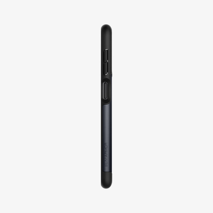 ACS04202 - Galaxy A13 5G Case Slim Armor in Metal Slate showing the side with side buttons