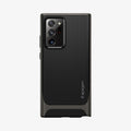 ACS01399 - Galaxy Note 20 Ultra Neo Hybrid Case in gunmetal showing the back