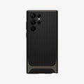 ACS03926 - Galaxy S22 Ultra 5G Case Neo Hybrid in gunmetal showing the back