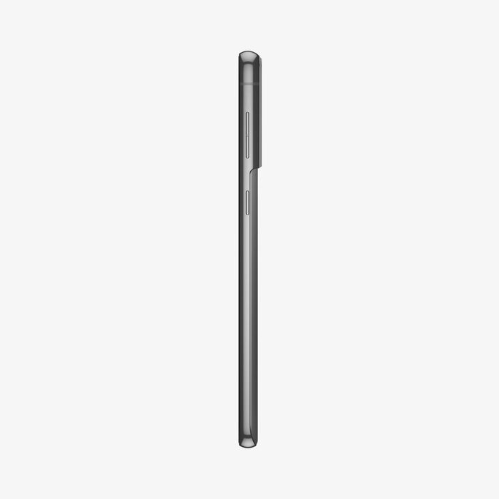 AGL04146 - Galaxy S22 5G Galaxy S22 Plus 5G Optik Lens Protector in black showing the side profile on phone camera lens
