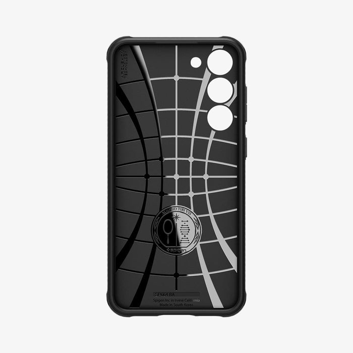 ACS05665 - Galaxy S23 Plus Case Rugged Armor in matte black showing the inside of case