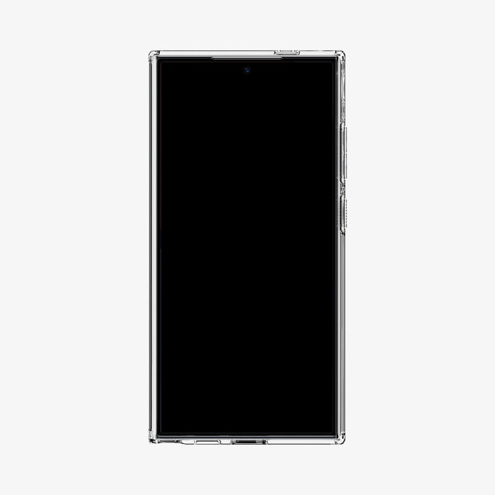 ACS07292 - Galaxy S24 Ultra Case Ultra Hybrid in Crystal Clear showing the front