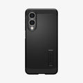 ACS09422 - Galaxy S25 Edge Case Tough Armor AI (MagFit) in Black showing the back