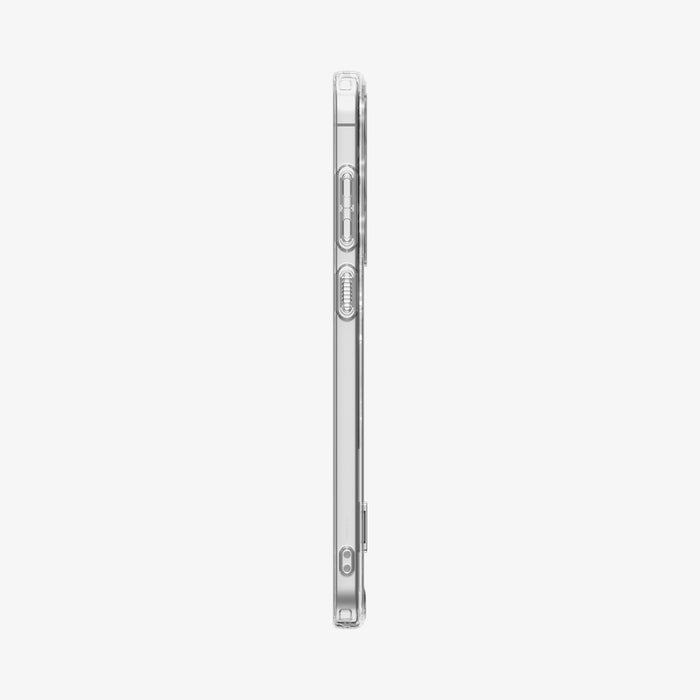ACS11644 - Galaxy S25 FE Case Slim Armor Essential (MagFit) in clear showing the side