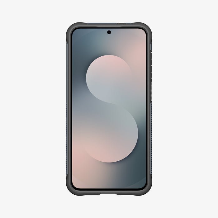 ACS11642 - Galaxy S25 FE Slim Armor (MagFit) in Metal Slate showing the front