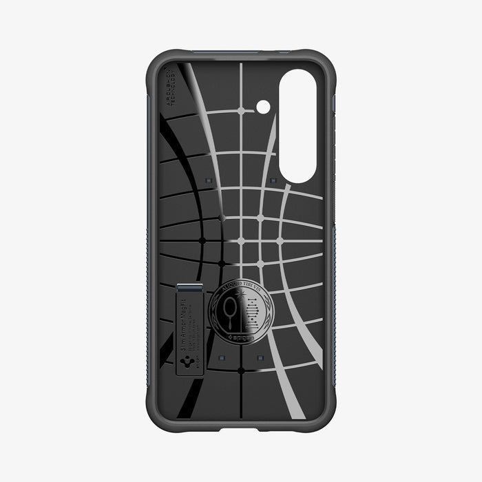 ACS11642 - Galaxy S25 FE Slim Armor (MagFit) in Metal Slate showing inside