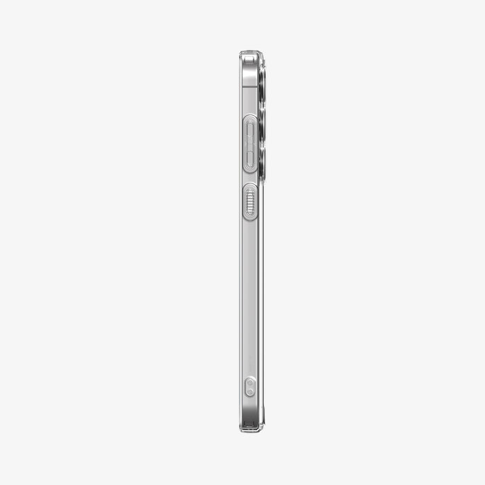 ACS10026 - Galaxy S25 FE Series Ultra Hybrid in Crystal Clear showing the side with side buttons