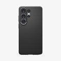 ACS11023 - Galaxy S26 Ultra Liquid Air in Matte Black showing the back
