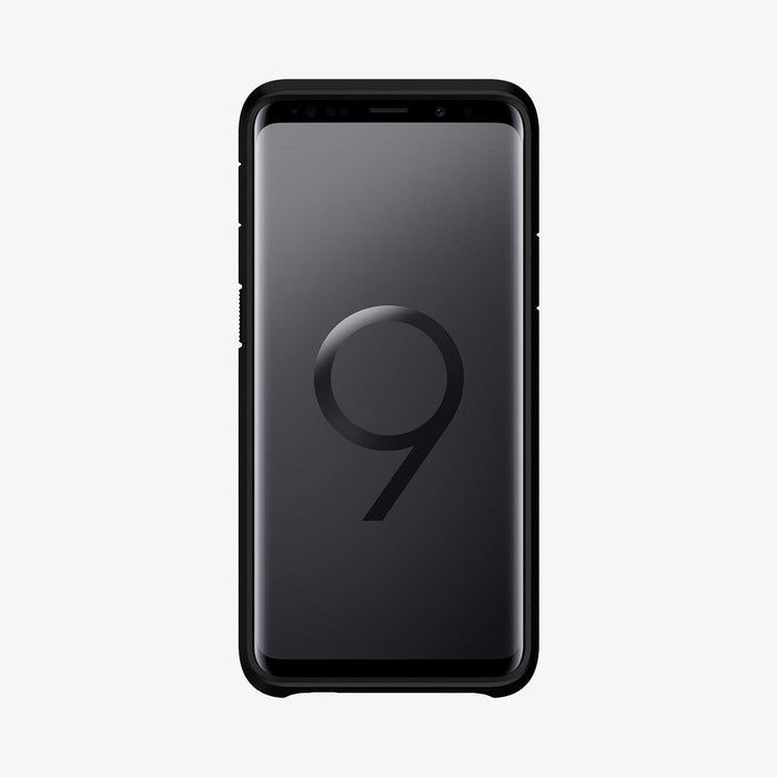 593CS22933 - Galaxy S9 Plus Tough Armor Case in black showing the front
