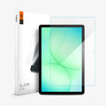 AGL07549 - Galaxy Tab A11+ Clear showing a GLAS.tR Slim screen protector applied to a tablet with ultra-clear transparency and precise edge fit.