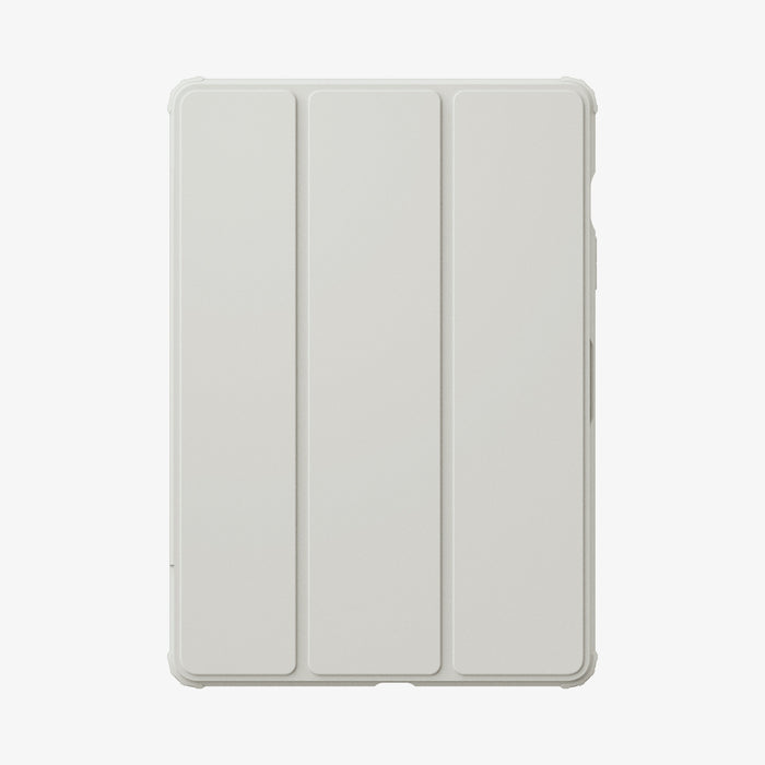 ACS09533 - Galaxy Tab S10 FE Case Ultra Hybrid Pro in Gray showing the front