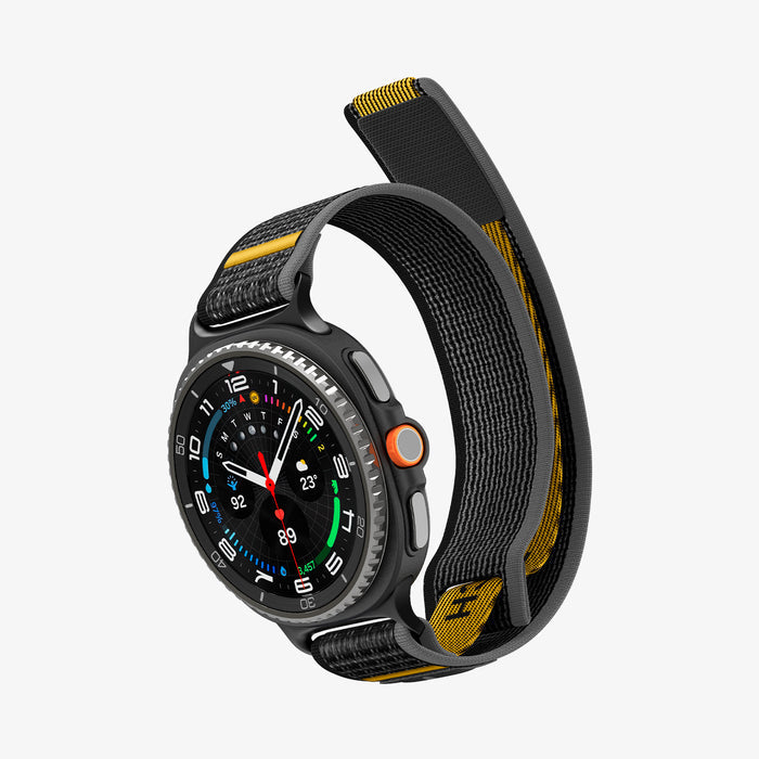 AMP10111 - SWi-9 Series - Athlex Air in Active Black showing the front and partial inside of band