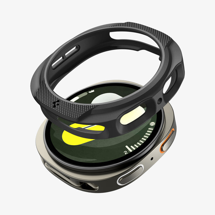 ACS09839 - Galaxy Watch 9 (40mm) Liquid Air showing the case hovering in front of watch face