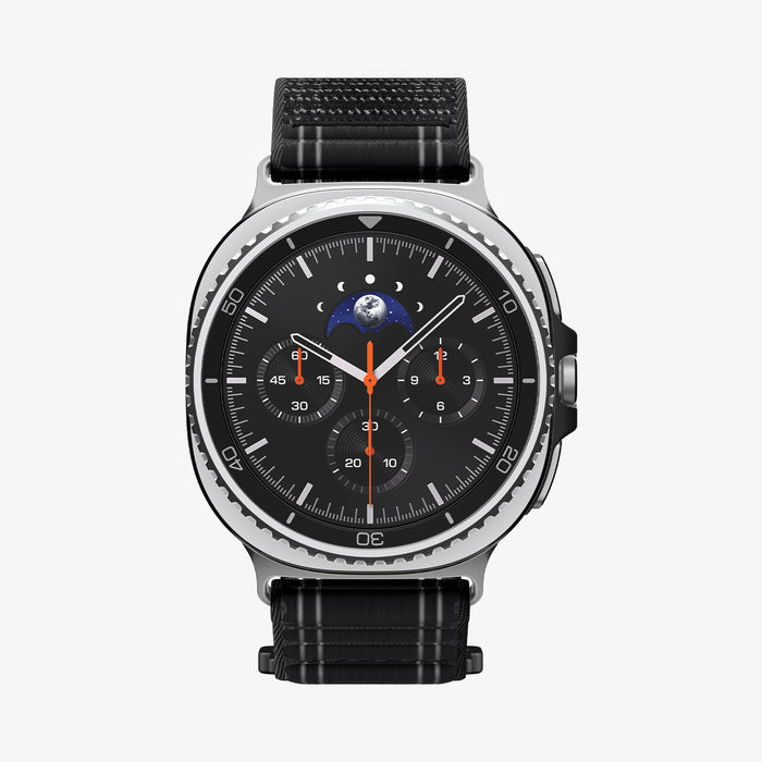 AMP10153 - Galaxy Watch 9 Series WBF0 in black showing the front