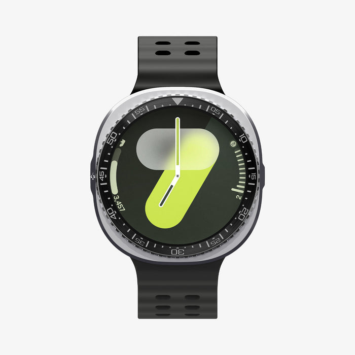 ACS10010 - Galaxy Watch 9 Bezel Tune Pro in black showing the front