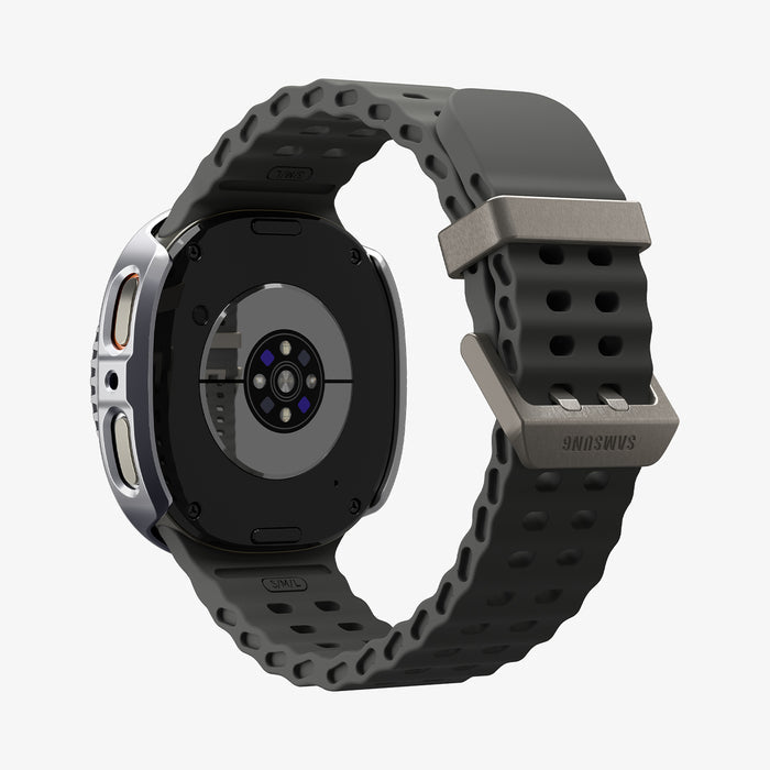 ACS10010 - Galaxy Watch 9 Bezel Tune Pro in black showing the back and bottom