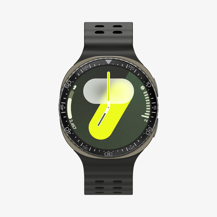 ACS10008 - Galaxy Watch 9 Bezel Tune in black showing the front