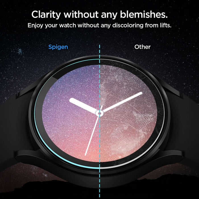 AGL05346 - Galaxy Watch 5 Pro (45mm) Screen Protector EZ FIT GLAS.tR clarity without any blemishes. Enjoy your watch without any discoloring from lifts.