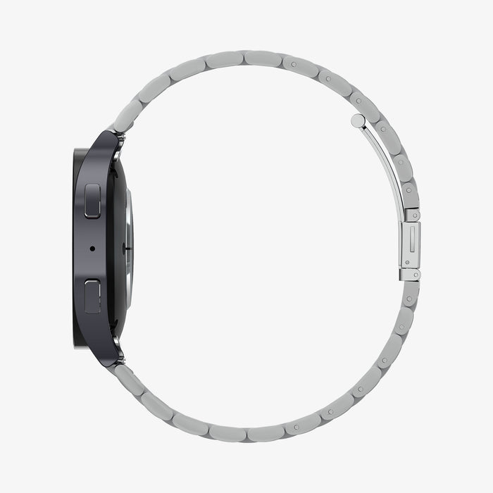 AMP06498 - Watch 6 (44mm) Modern Fit 316L Band in Silver showing the side