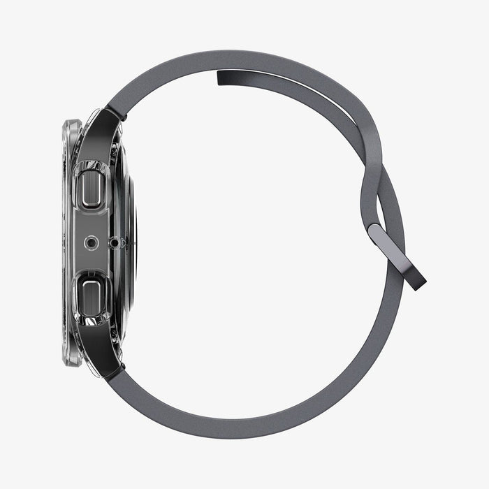 ACS03475 - Galaxy Watch 5/4 (44mm) Case Ultra Hybrid in crystal clear showing the side