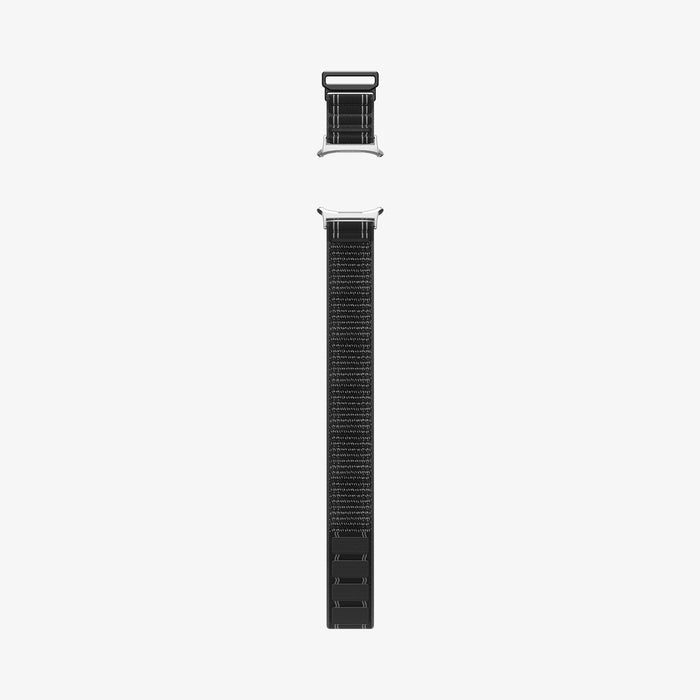 AMP10146 - Galaxy Watch Ultra WBF0 in black showing the band laid out flat