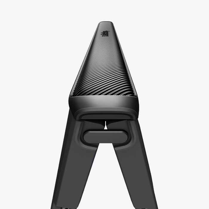 ACS11503 - Galaxy Z Fold 8 Ultra Slim Armor Pro (Mag Fit) Black showing close-up of Galaxy Z Fold 8 Ultra case textured hinge spine
