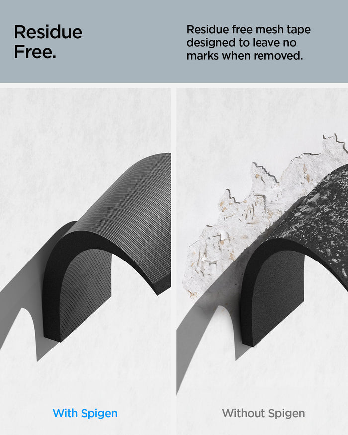 ACP10400 - Garage Wall Protector | WP100 showing the residue free mesh tape designed to leave no marks when removed