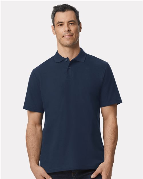 Gildan 64800 Unisex Softstyle Pique Polo