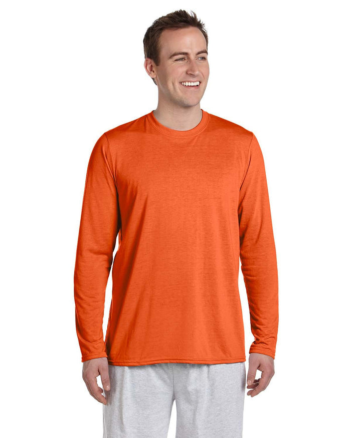 Gildan G424 Adult Performance Adult 5 oz. Long-Sleeve T-Shirt