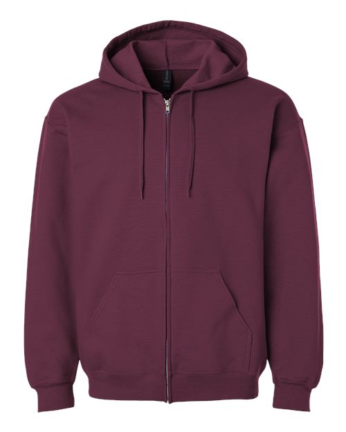 Gildan SF600 Unisex Softstyle Full-Zip Hooded Sweatshirt