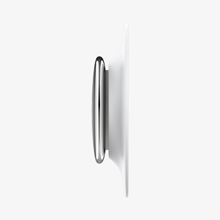 AHP09218 - Google Nest Learning Thermostat 4th Gen Wall Plate in Matte White showing the side