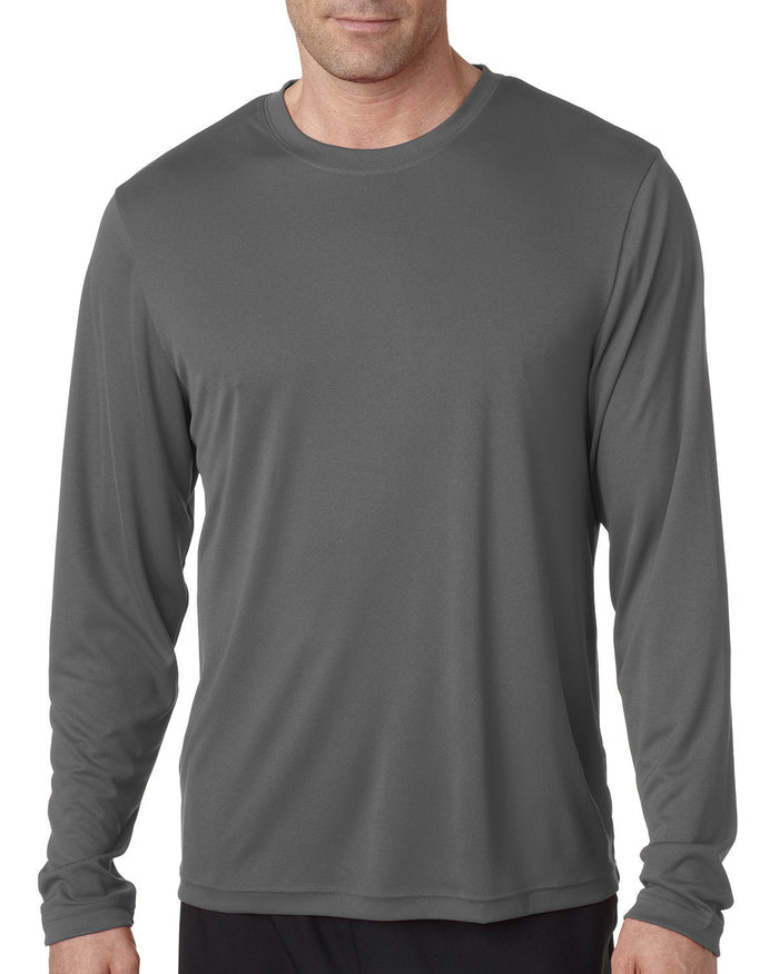 Hanes 482L Adult Cool DRI with FreshIQ Long-Sleeve Performance T-Shirt