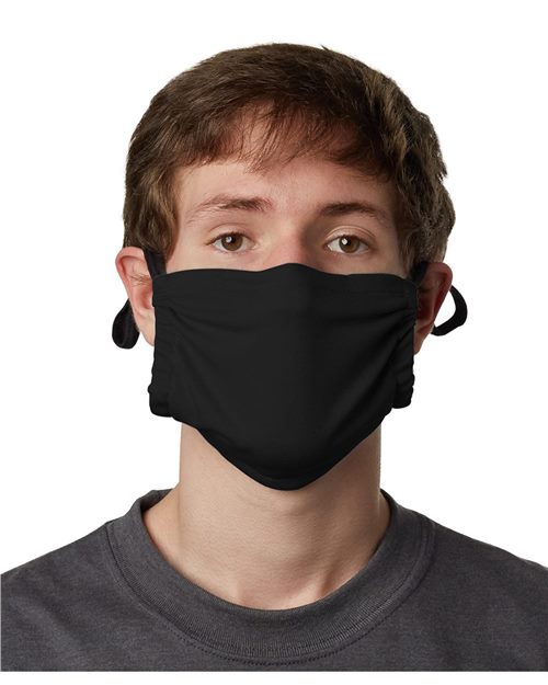 Hanes MKPKCR 2-Ply Cotton Pocket Face Mask