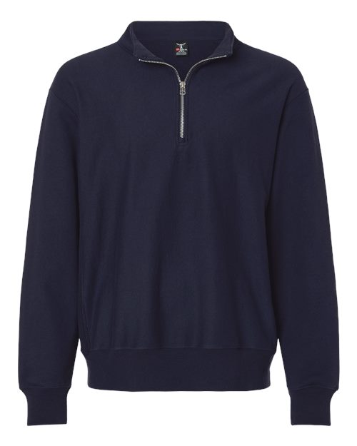 Hanes OG900 Men's Beefy Sweats Premium Heavyweight Quarter-Zip Sweatshirt