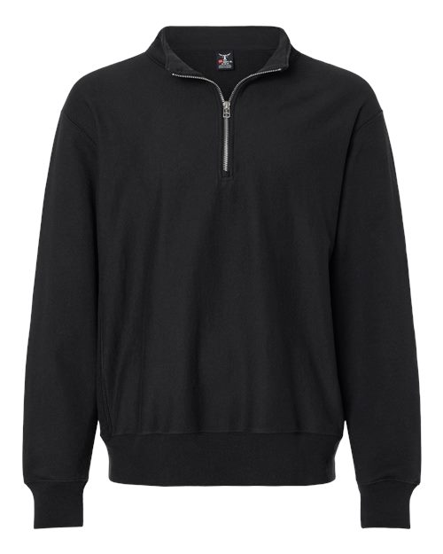 Hanes OG900 Men's Beefy Sweats Premium Heavyweight Quarter-Zip Sweatshirt