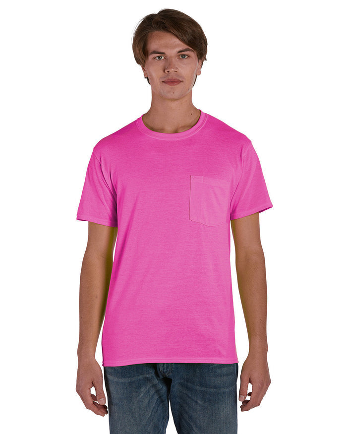 Hanes W110 Adult Workwear Pocket T-Shirt