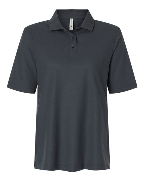 Harriton M105W Women's Maverick CVC Pique Polo