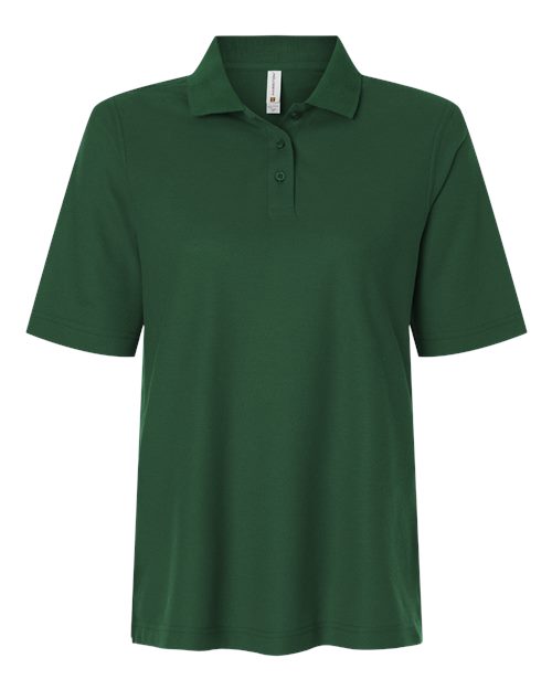 Harriton M105W Women's Maverick CVC Pique Polo