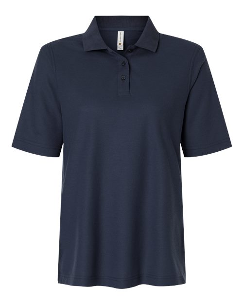 Harriton M105W Women's Maverick CVC Pique Polo