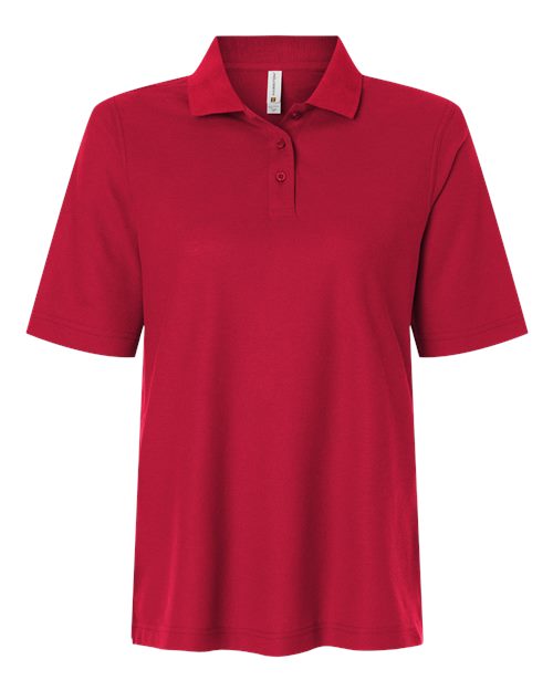Harriton M105W Women's Maverick CVC Pique Polo