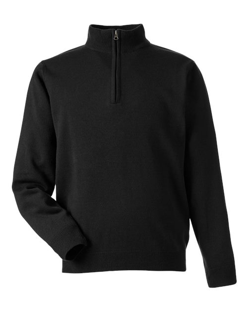 Harriton M421 Unisex Pilbloc Quarter-Zip Pullover Sweater