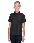 Harriton M580W Ladies' Key West Short-Sleeve Performance Staff Shirt