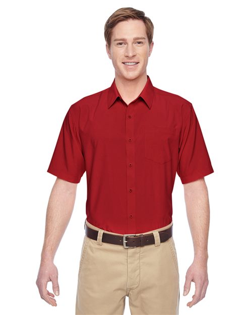 Harriton M610S Men's Paradise Short Sleeve Performance Shirt