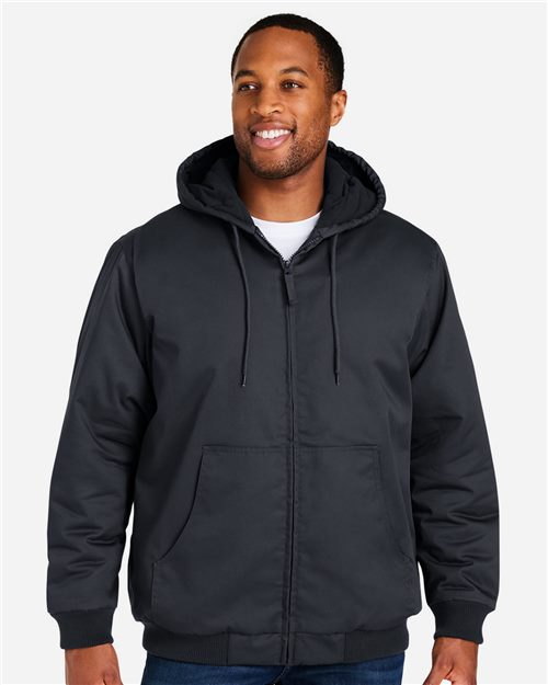 Harriton M722T Unisex Tall ClimaBloc Heavyweight Hooded Full-Zip Jacket